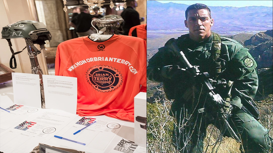 Honoring Brian Terry at SHOT Show.
