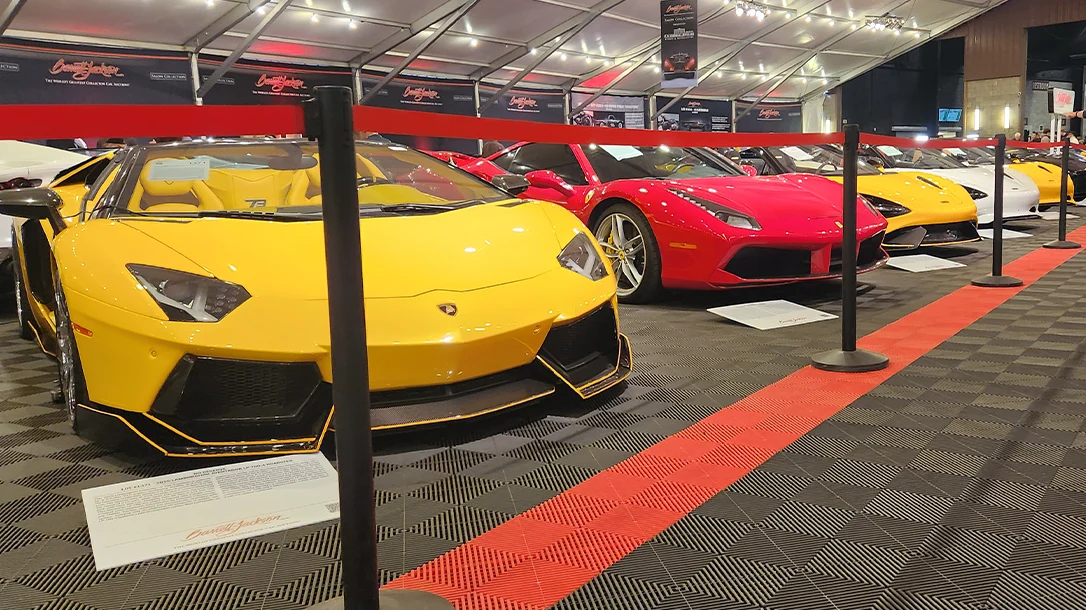 Supercars are a crowd favorite at Barrett Jackson 2025