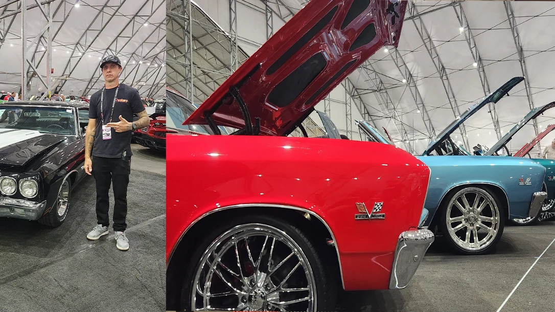 Skillset Editor Ben Tirpak with his favorite musclecar pick.