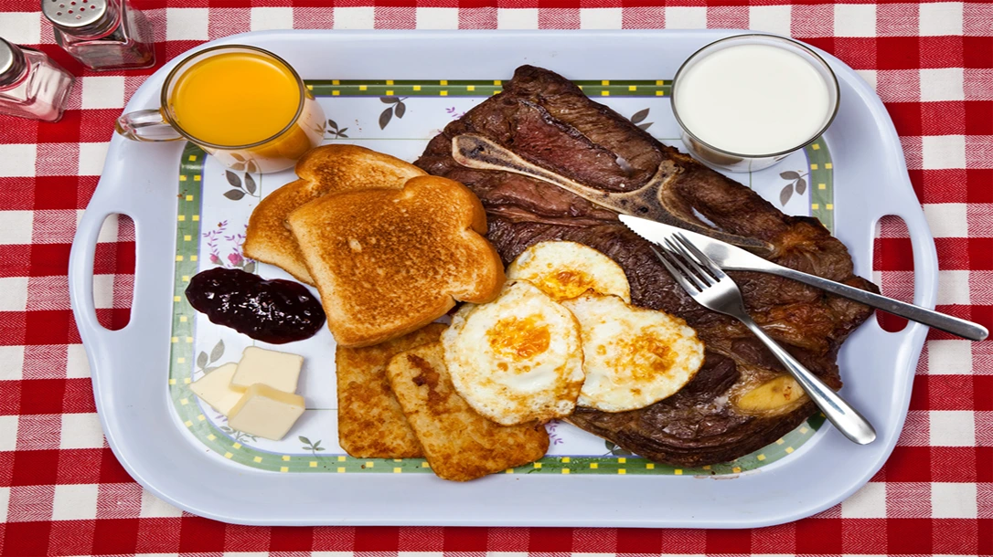 Steak and eggs, the perfect last meal.