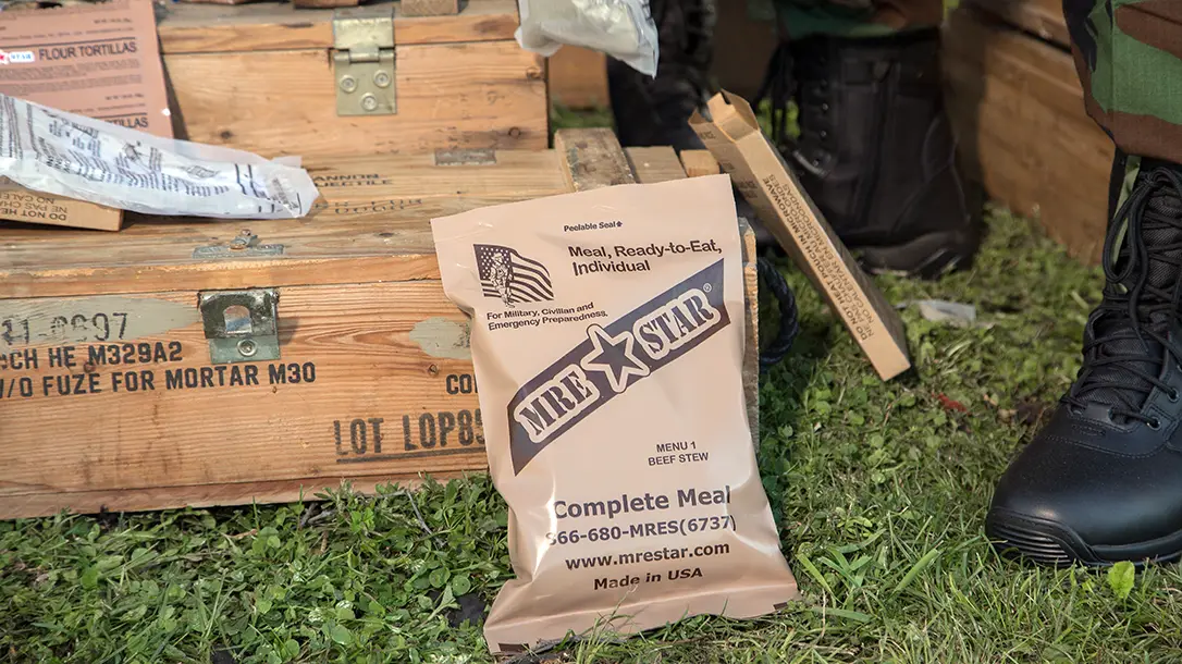 MREs and other types of survival food