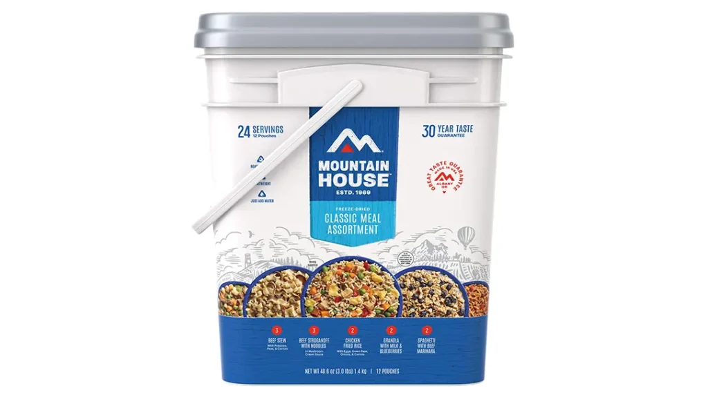 Mountain House Classic Meal Assortment Bucket