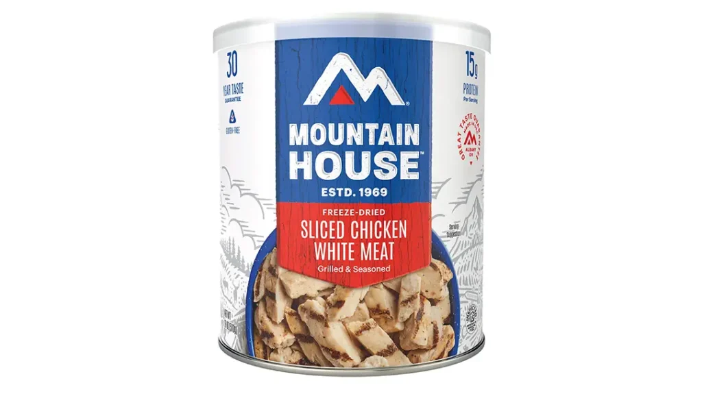 Mountain House Freeze-Dried White Chicken Meat