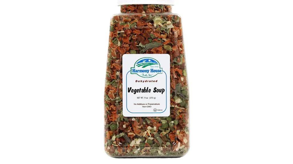 Harmony House Dehydrated Vegetable Soup Mix