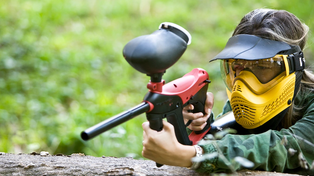 Paintball is a great option for tactical date night.