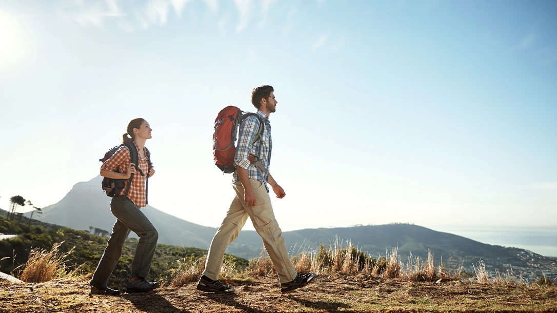A day hike can be the perfect date activity.