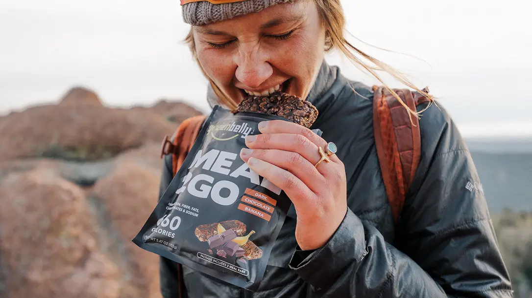 Greenbelly Meal2Go provides nutrition in the field.