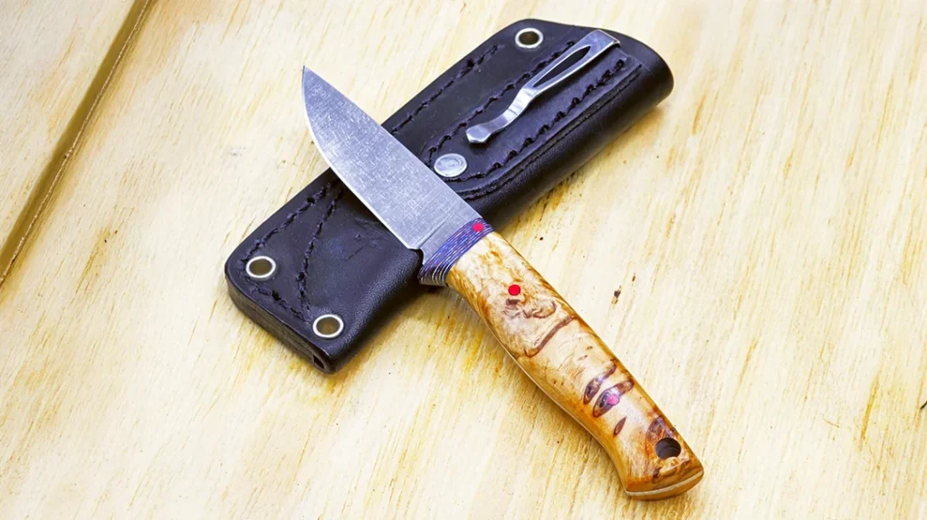 Pocket Carry Fixed Blades: Szugyi Knives Trout Creek.