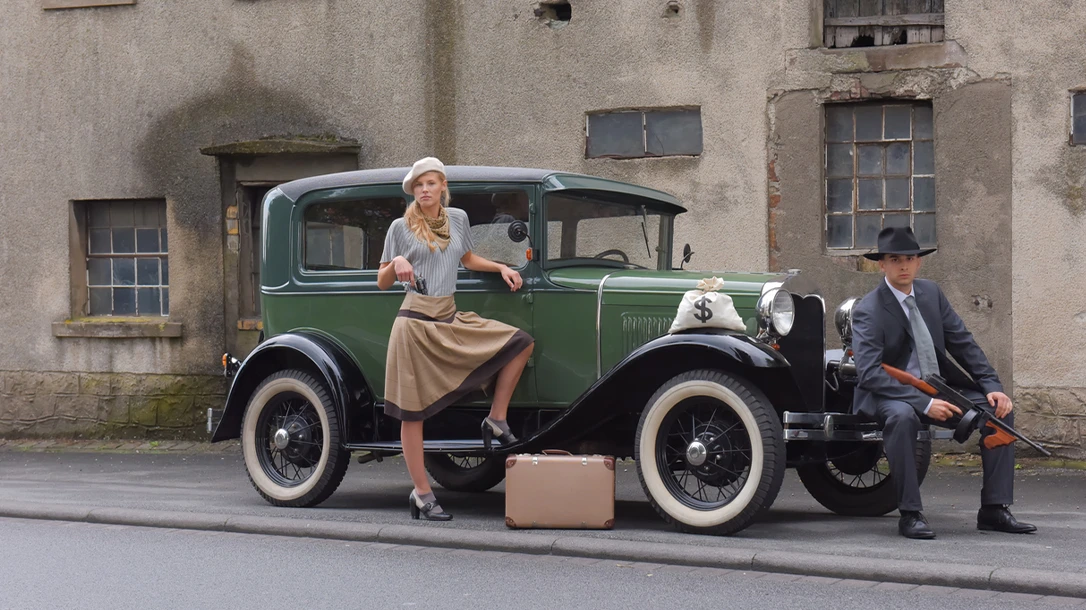 Delve into the story of Bonnie and Clyde's notorious exploits during the Great Depression.