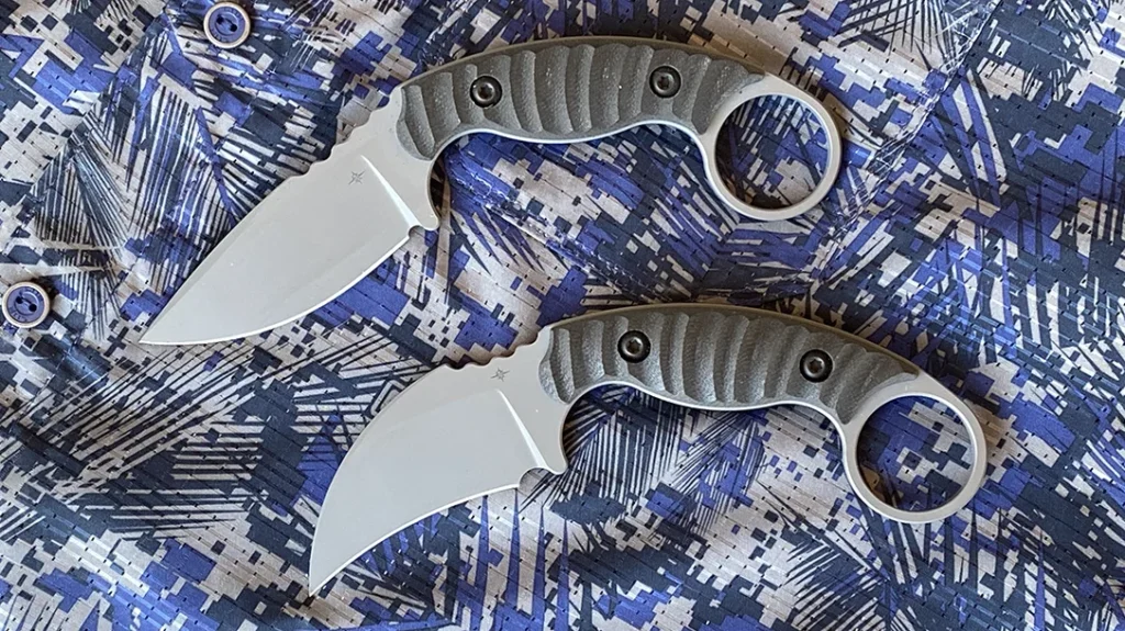 The Toor Knives Karsumba S and Karsumba R.