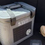 With its waterproof design, tactical features, and compact shape, the Allhaula cooler effortlessly keeps your beverages cool and is easy to transport.