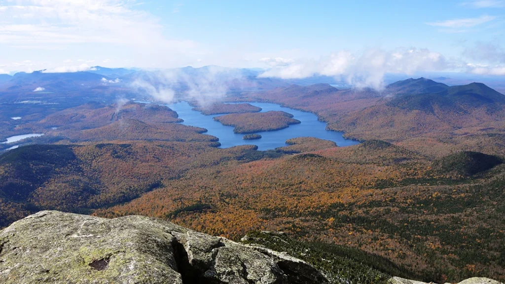 Experience the magic of floatplane travel and the rugged charm of camping in New York's Adirondack region.