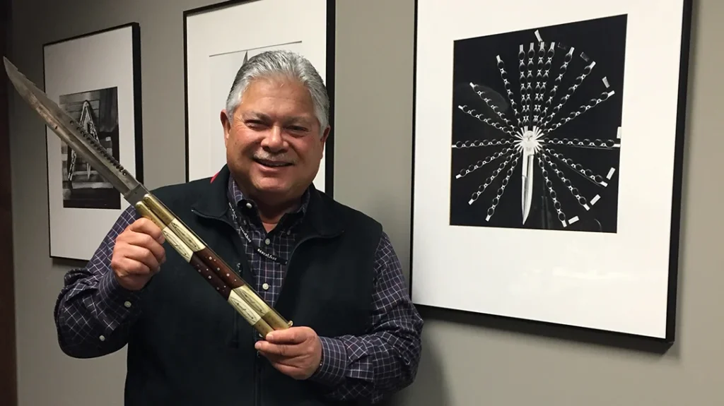 Benchmade founder Les de Asis.