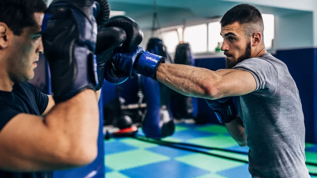 Boxing lessons provide both mental toughness and the ability to handle real-life confrontations.