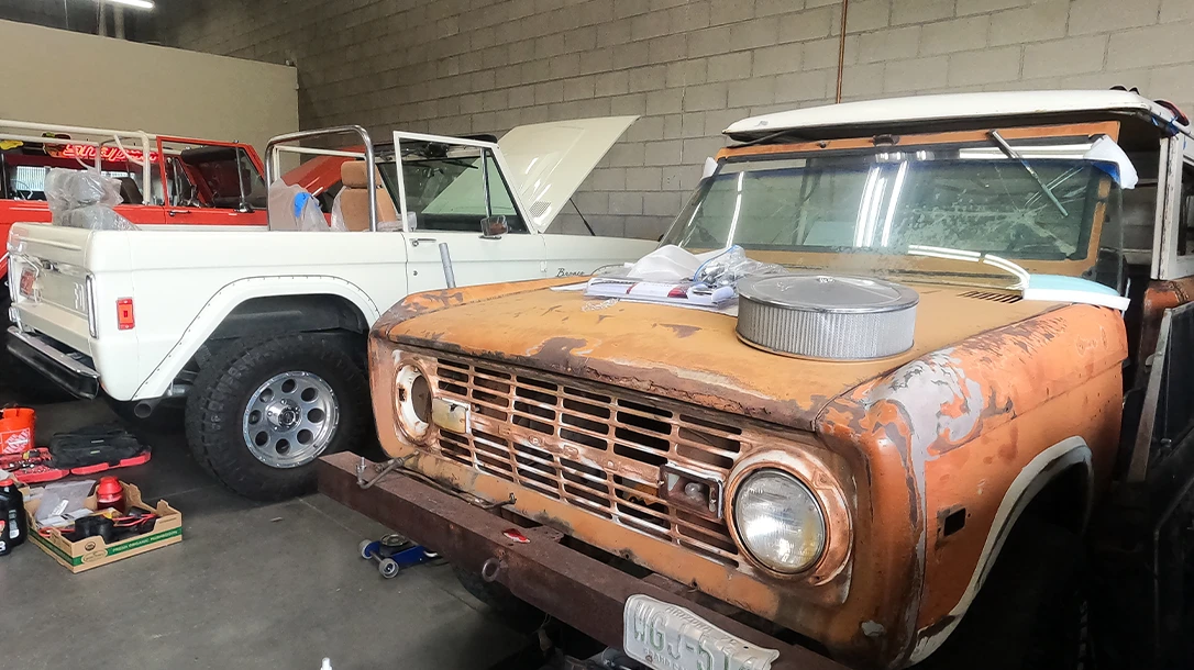 Two vehicles that are the same, but different.