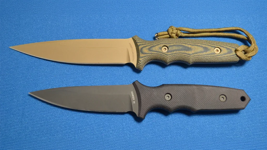 The Spartan Blades Clandestina is very similar to the Tactical Trout, just longer and slightly slimmer.