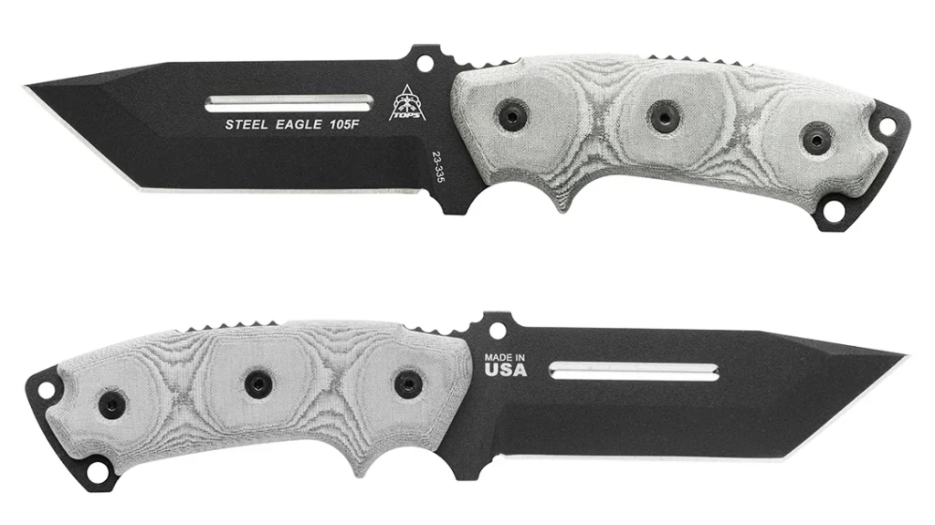 TOPS Knives Steel Eagle Tanto Knife.