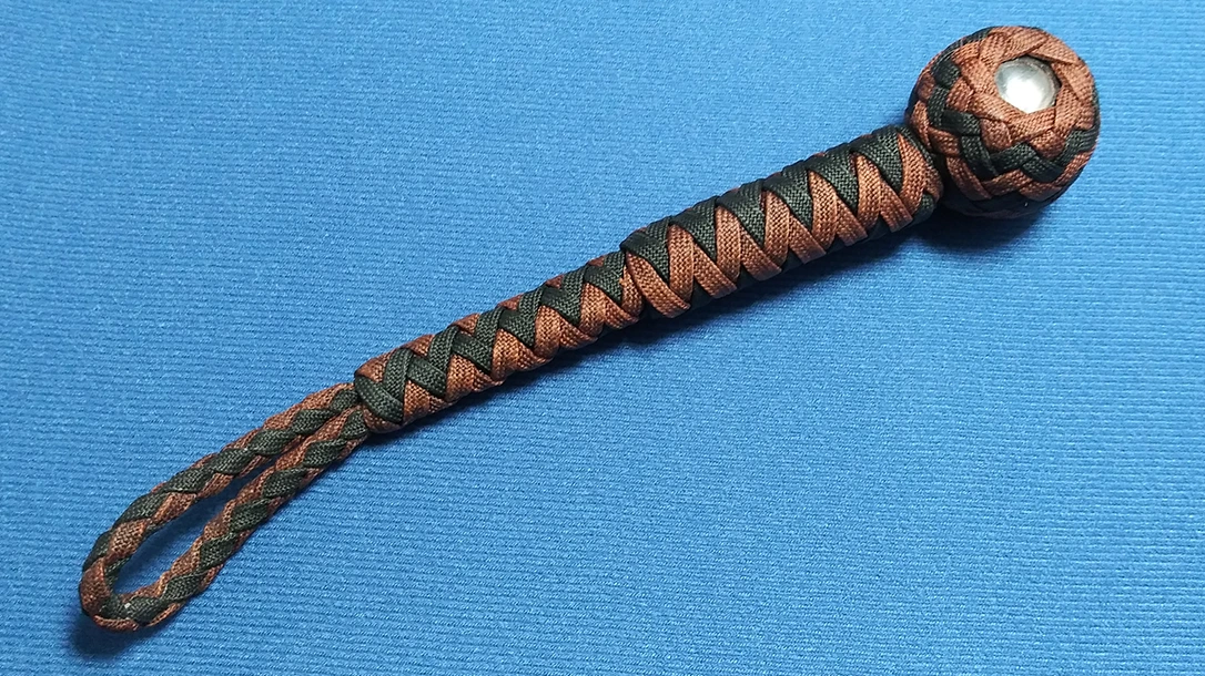The slungshot is a simple, but very effective, close quarters weapon.