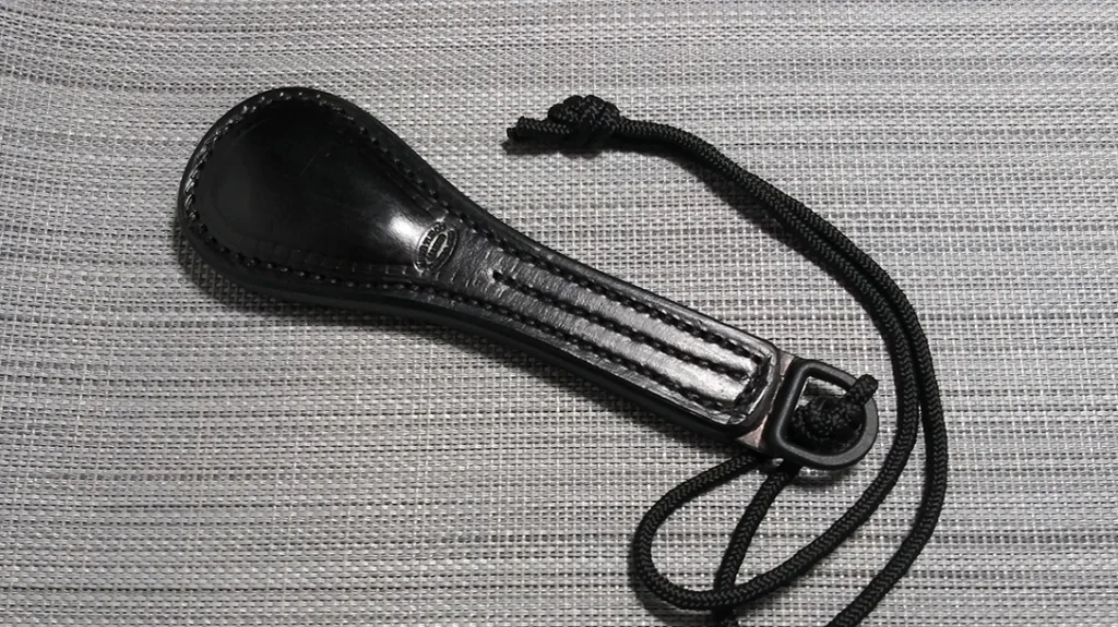 This is the Model 870 sap made by Todd Foster from Foster Impact Devices. Lead image.