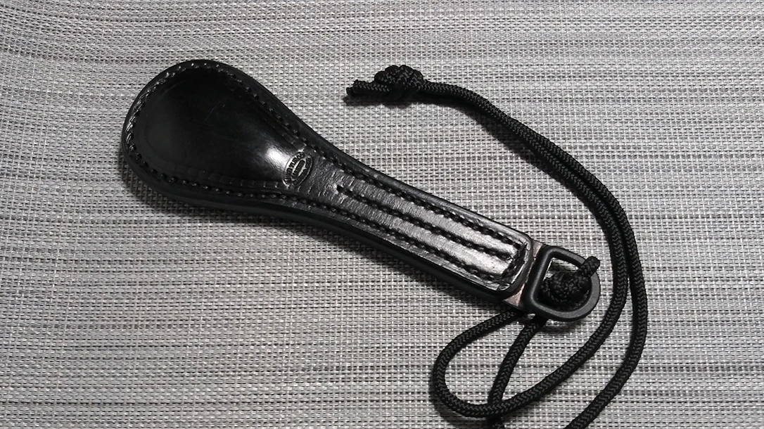 This is the Model 870 sap made by Todd Foster from Foster Impact Devices. Lead image.