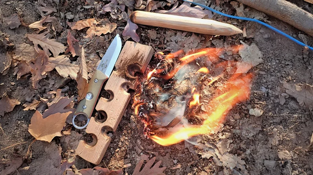 The entire set was made with the White River Knife & Tool FC-PKO Puukko. The knife performed exceptionally well, as did the built-in divot.