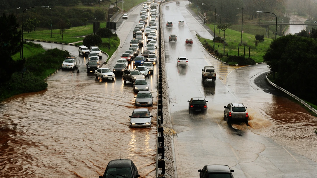 Research past disasters to see if you can find out which routes were most affected by things like flooding, so you know where not to go.