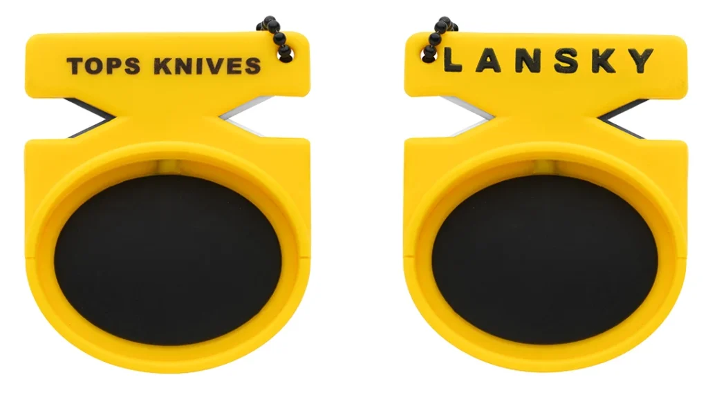 TOPS Knives Lansky Quick-Fix Pocket Sharpener.