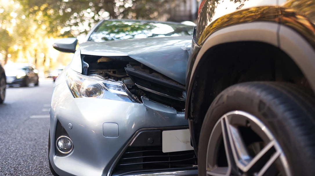 The bump from behind is a classic insurance scam.