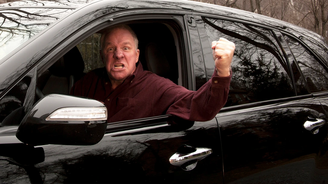 Road rage is a classic type of car trouble.
