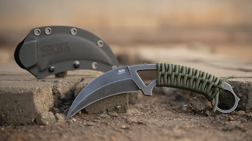 SOG Gambit XL: The Popular Gambit Karambit Gets a Big Brother.