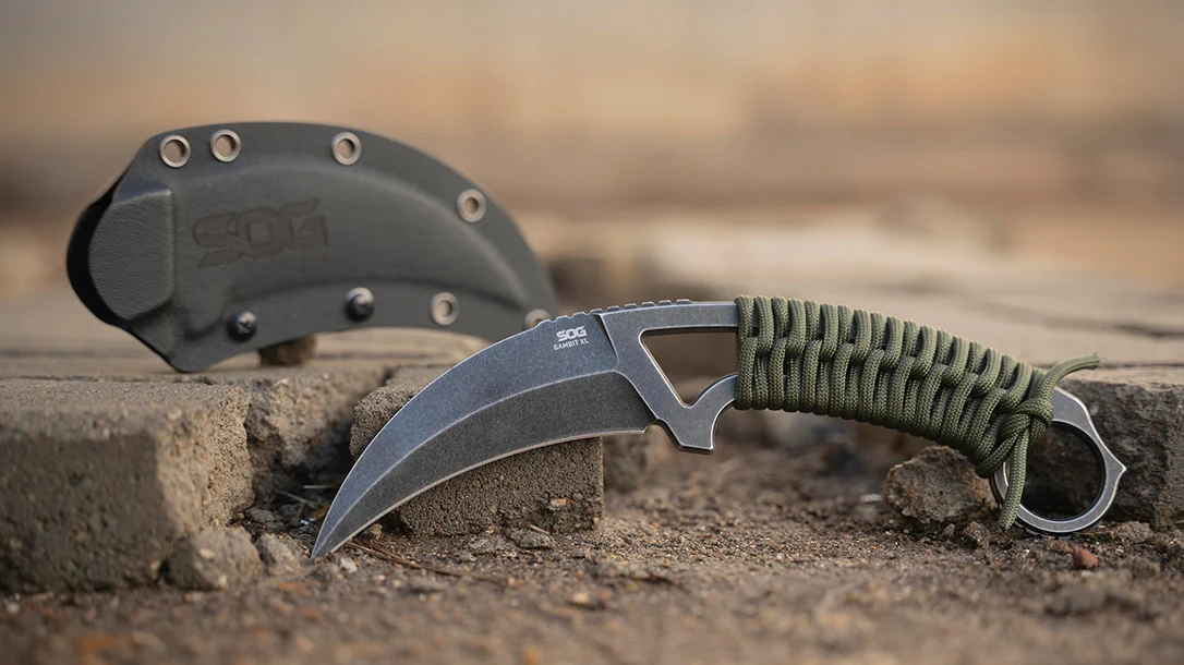 SOG Gambit XL: The Popular Gambit Karambit Gets a Big Brother.