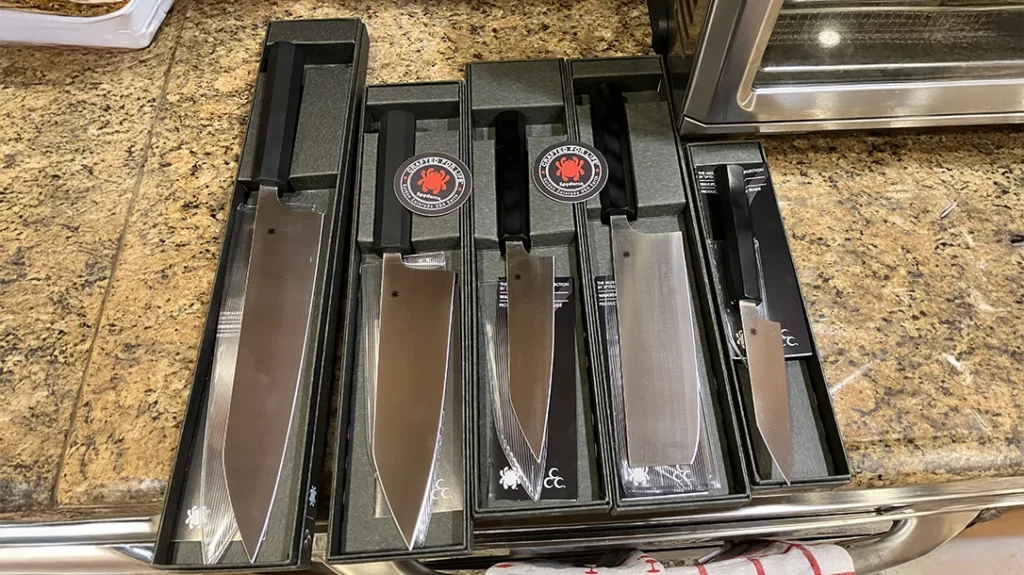 The Spyderco Murray Carter Collection includes five models.