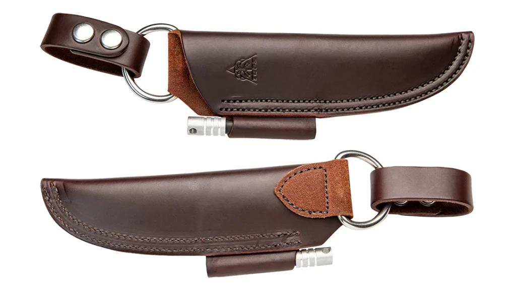 TOPS Knives Bushcraft Leather Sheath.