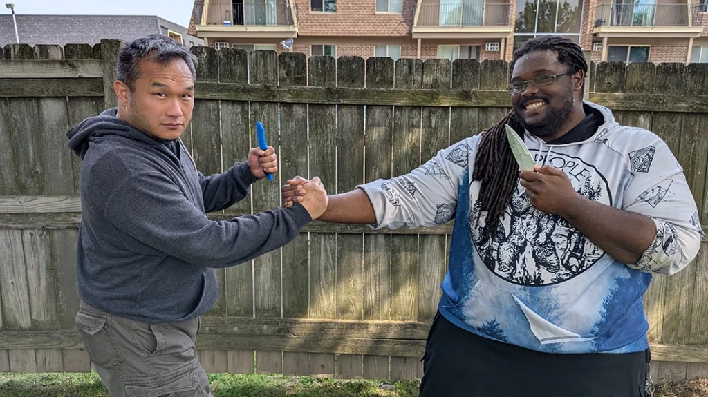 Find a good training partner.