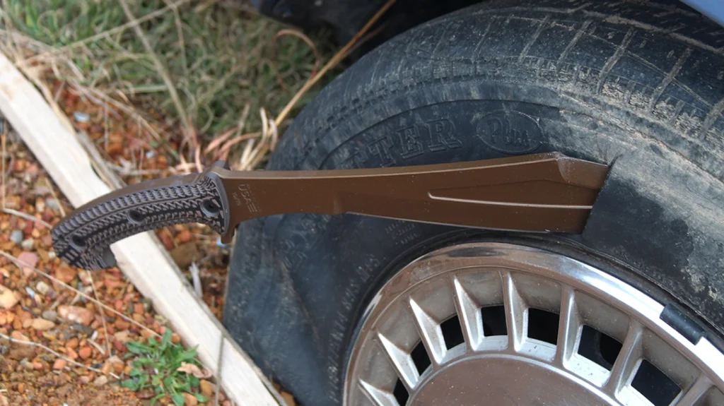 Rob wanted the Fury stout enough for breeching but lightweight enough for close quarters.