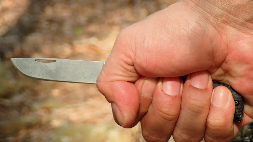 Modern Gentlemen’s Folding Knives: The handle is quite handy and comfortable despite the name Jr. at 3.6 inches long.