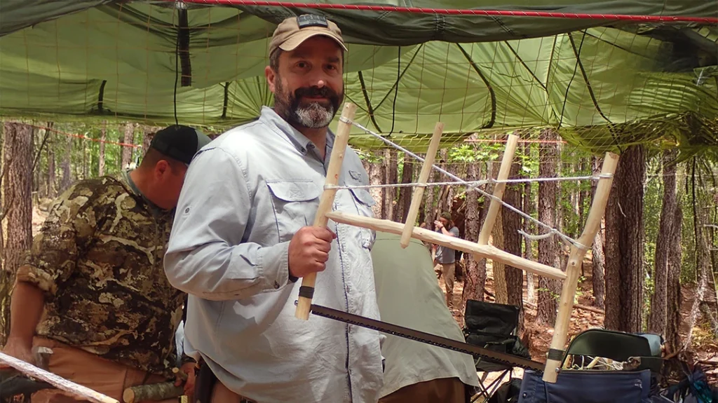 Patrick Rollins didn’t only speak in soundbites. He offered layers of practical wisdom, earned through time in the woods and time with students.