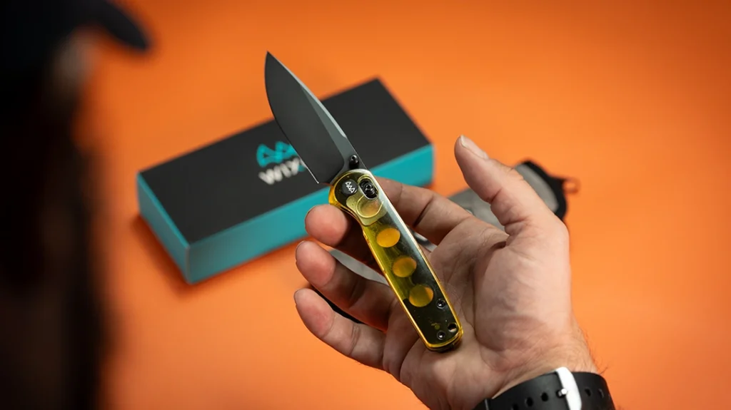 The WIXCO Knives Drax was among the earliest releases, and it wears a familiar, proven format.