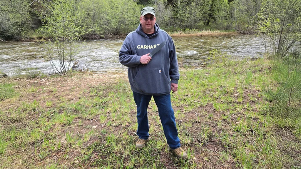 Bill Siegle has been making knives for a long time.