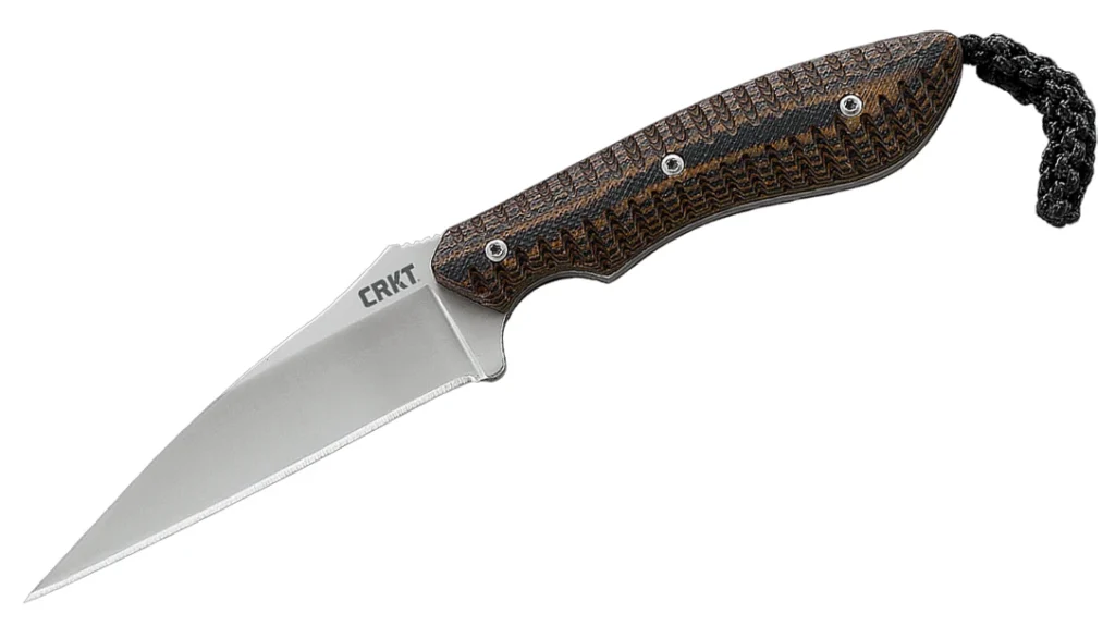 The CRKT S.P.E.W. measures 6.25 inches overall with a 3.02-inch blade made from 5Cr15MoV stainless steel.