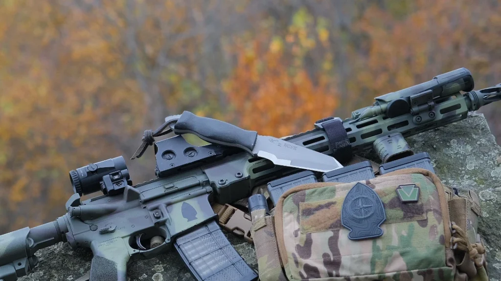 Knives, like the WCPK, from the WC shop are true attention-grabbers.