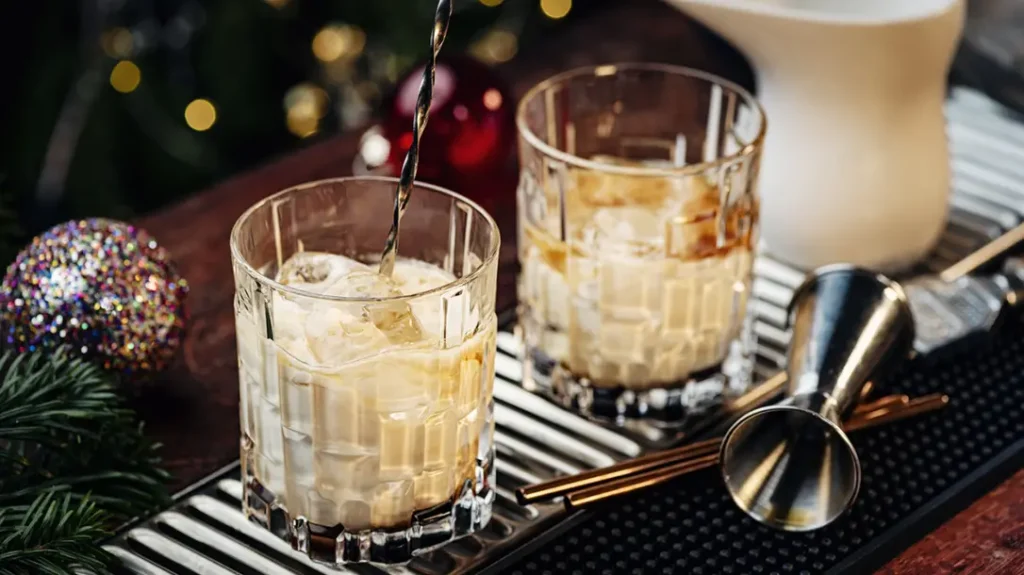 Eggnog is a classic warm drink, but in truth it is a cocktail.