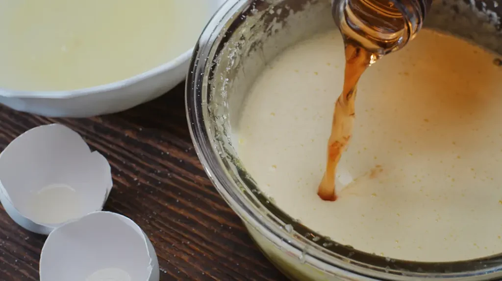 Making eggnog is pretty quick and straightforward.