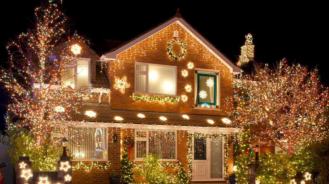 What's Christmas without some holiday lights?