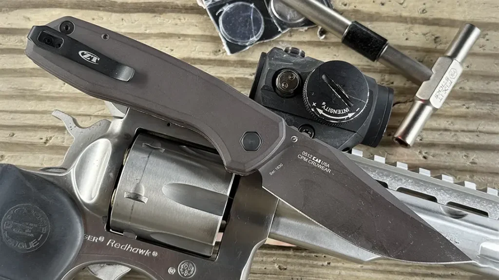 While the ZT 0512 is not specifically designed as a hunting knife, it’s size and blade design lend itself to being used in that role.