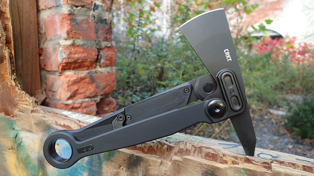 The CRKT Provoke X Morphing Axe is compact but built for impact.