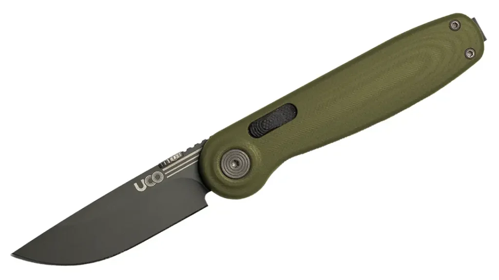 SHOT Show Bushcraft Knives: UCO- Hannegan Crossbar Knife.