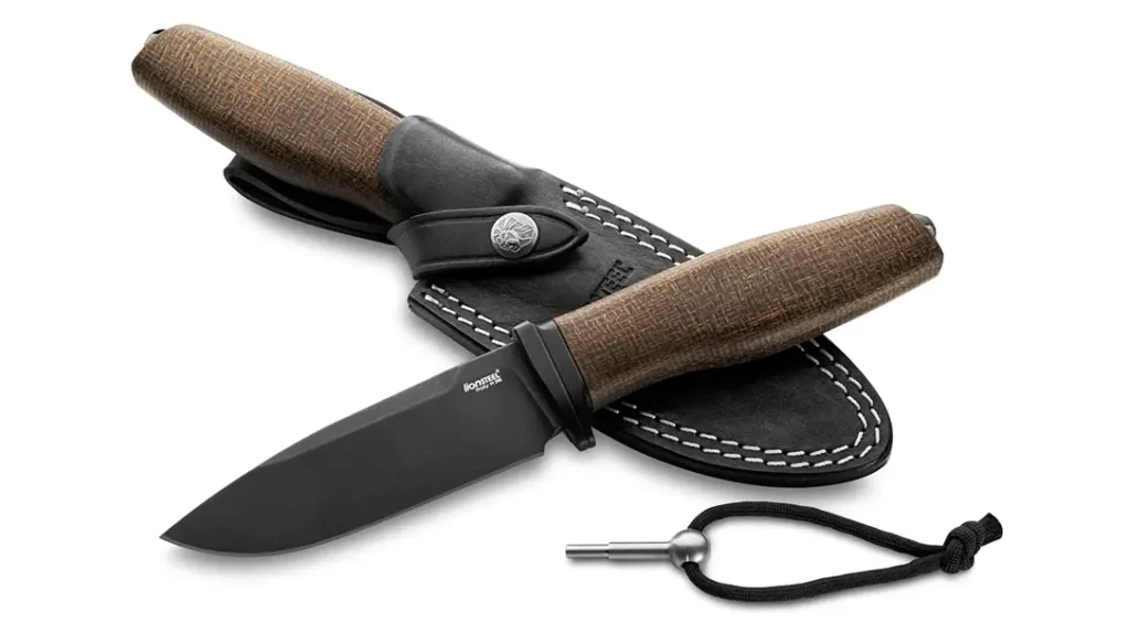 SHOT Show Bushcraft Knives: Lionsteel Acha.