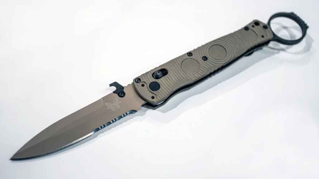 Benchmade Mini SOCP Folder. SHOT Show Martial Arts Knives.