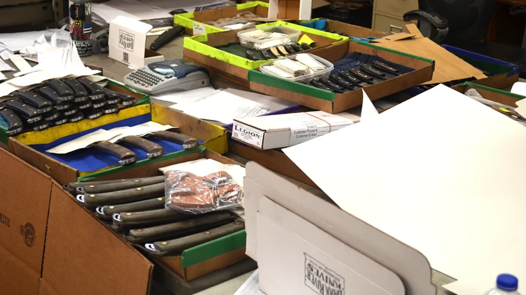 At one time, Bark River Knives was producing thousands of knives per month.